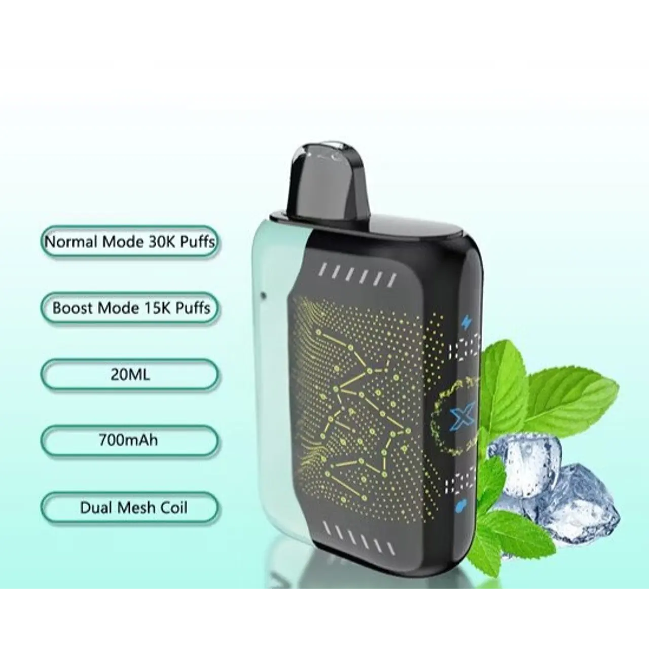 Sea somk Space X 30k puffs